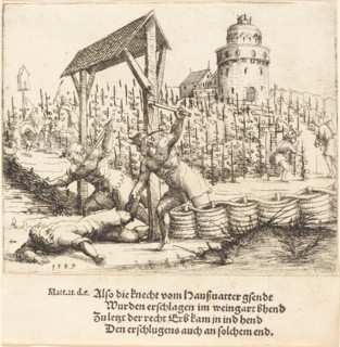 The Parable of the Wicked Husbandmen, 1549.