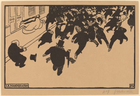 La Manifestation (The Demonstration), 1893.