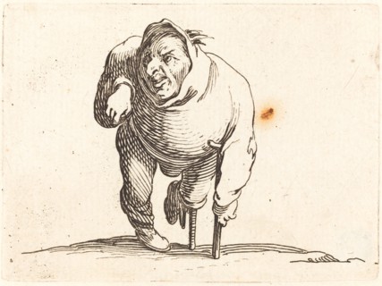 Cripple with Crutch and Wooden Leg, c. 1622.