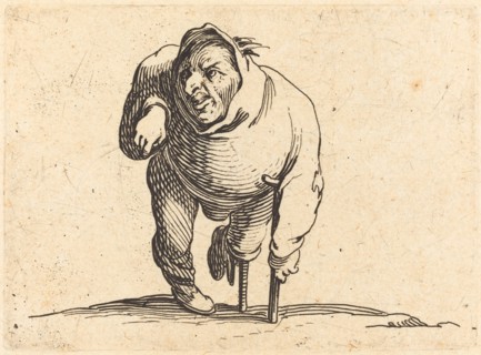 Cripple with Crutch and Wooden Leg, c. 1622.