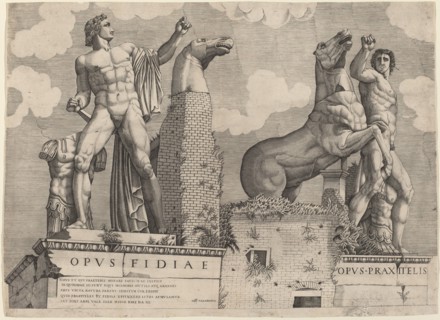 Opus Filiae... Opus Praxitelis, before 1546.