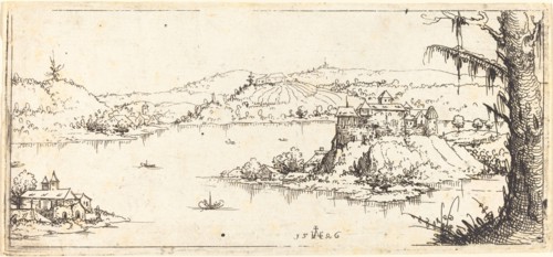 Landscape with a Large Lake at Center, 1546.