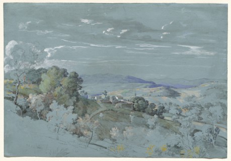 The Hills of Umbria near Perugia, 1830/1832.