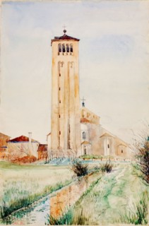 The Tower, Cathedral of Torcello, 1898-1916.