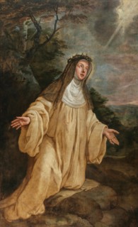 Saint Catherine of Siena. Private Collection.
