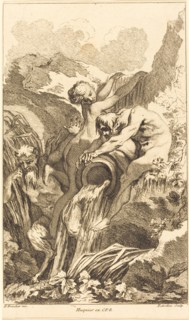 Satyr, Nymph and River God, in or after 1736.