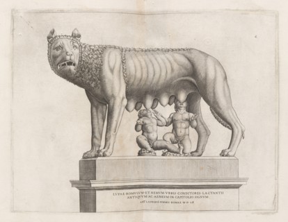 Capitoline Wolf with Romulus and Remus, 1552.