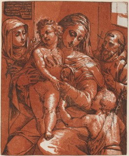 Madonna and Child Accompanied by Saints, 1585.