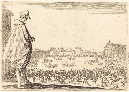Piazza Santa Maria Novella, Florence, c. 1622.
