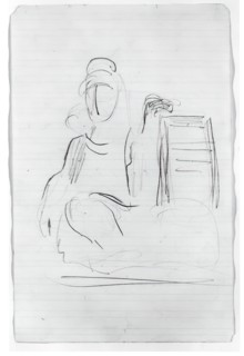 The Schuykill Freed (Seated Woman), 1875-1876.
