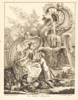 Le Galand Chasseur, 1736. [The Gallant Hunter].