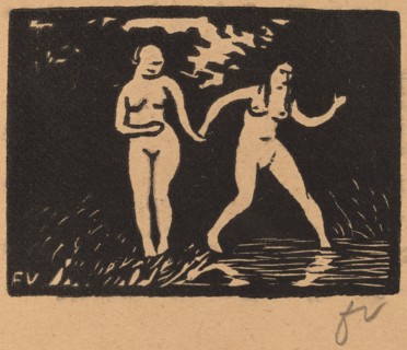 Entering the Water (L'entrée dans l'eau), 1893.