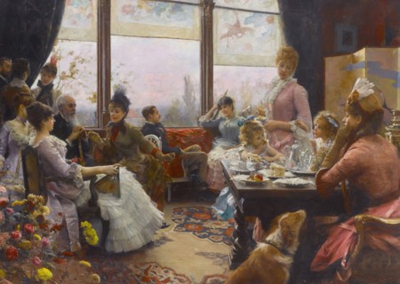 Five o'Clock Tea, 1883-1884. Private Collection.