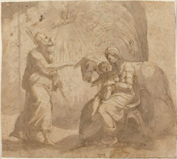The Rest on the Flight into Egypt, 16th century.