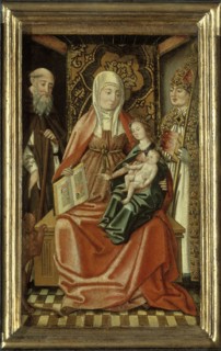 Saint Anne with Virgin and Child, ca. 1400-1425.