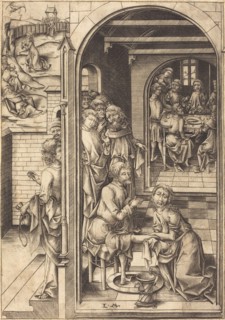 Christ Washing the Feet of the Apostles, c. 1480.