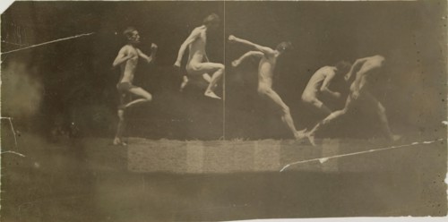 Marey Wheel Photographs of George Reynolds, 1884.
