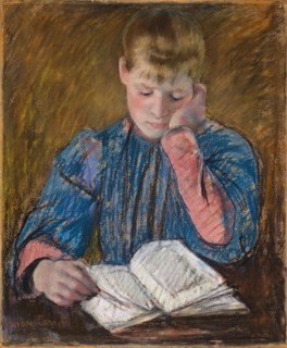 Young Girl Reading (Jeune Fille Lisant), c. 1894.