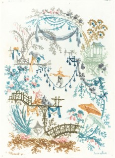 Chinese Arabesque with a Tightrope Walker, c. 1795.