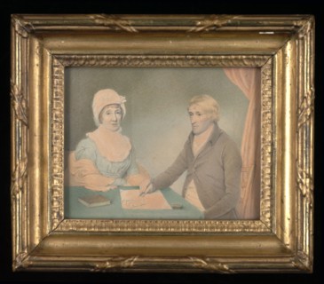 Portrait of the Artist and His Wife, ca. 1800-1812.