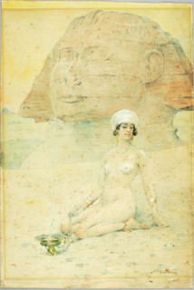 Spirit of the Sphinx, late 19th-early 20th century.