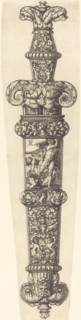 Design for a Dagger Sheath with Cain and Abel, 1539.