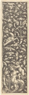 Ornament with a Child on the Back of a Sphinx, 1535.