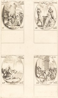 The Nativity; St. Stephen; St. John; Holy Innocents.