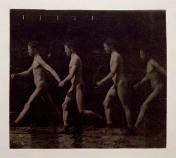 Marey Wheel Photographs of Unidentified Model, 1884.