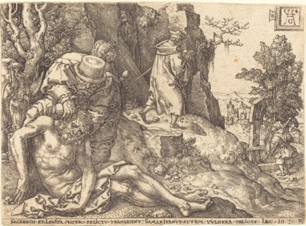 The Good Samaritan Ministering to the Traveler, 1554.