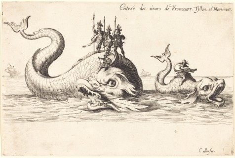 Entry of Mm. de Vroncourt, Tyllon, and Marimont, 1627.