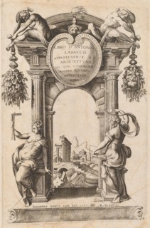 Libro Appartenente al Architettura [Title Page], 1568.