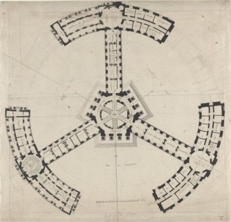 Ground Plan for an Academy of the Fine Arts, 1750/1790.
