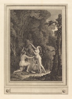 Les nymphes scrupuleuses, 1784. [The scrupulous nymphs].