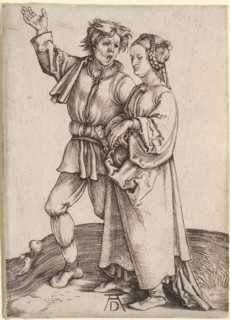The Rustic Couple (The Peasant and his Wife), 1497-1498.