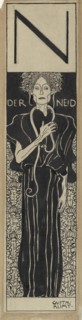 The Envy, 1898. Found in the collection of Vienna Museum.