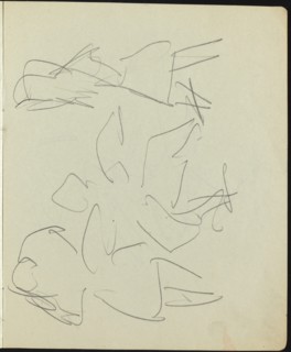 Dancers and Performers (Page from a Sketchbook), c. 1911.