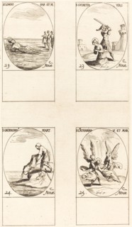St. Clement; St. Lucretia; St. Chrysogonus; St. Catharine.