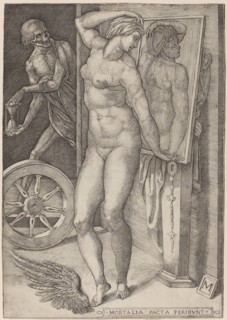 Allegory of Vanity (Death Surprising a Woman), 16th century.