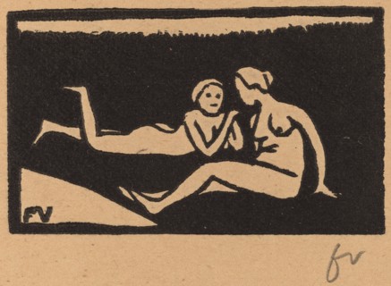 Bathers on the Grass (Baigneuses étendues sur l'herbe), 1893.
