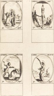 St. Catharine of Siena; St. Marian; St. Eutropius; St. Sophia.