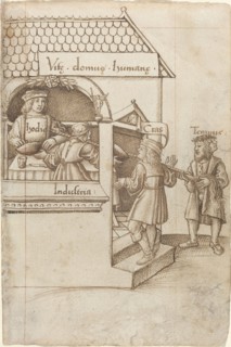 Do Not Sit on the Grain Measure [fol. 12 recto], c. 1512/1515.