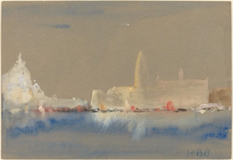 The Salute and the Palazzo Ducale from the Bacino di San Marco.