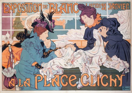 Exposition de Blanc a la Place Clichy, 1898. Private Collection.