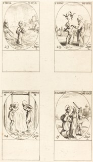 St. Thecla; St. Linus; Sts. Andochius and Thyrsus; St. Cleophas.