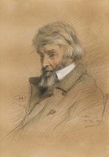 Portrait of Thomas Carlyle (1795-1881), 1875. Private Collection.