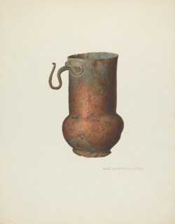 Individual Container for Indian's Daily Portion of Food, c. 1940.