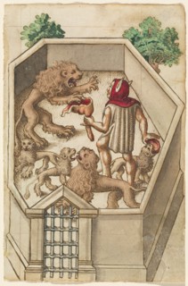 Feed Not Things That Have Sharp Claws [fol. 38 recto], 1512/1514.