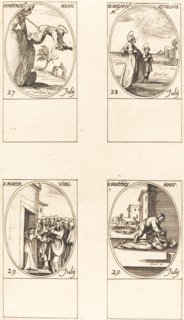 St. Pantaleon; Sts. Nazarius and Celsus; St. Martha; St. Beatrice.