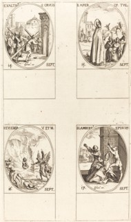 Exaltation of the Holy Cross; St. Aper; St. Euphemia; St. Lambert.